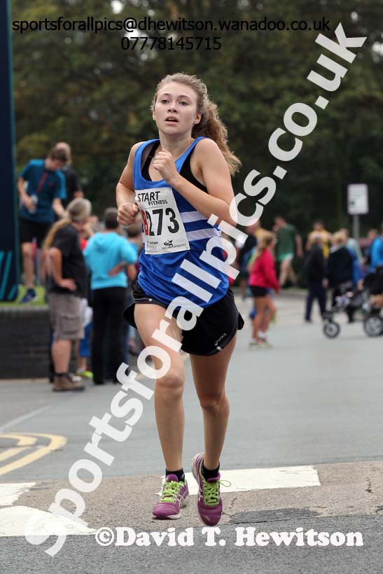 Womens under-17s Northern Road Relays, Warrington. Photo: David T. Hewitson/Sports for All Pics